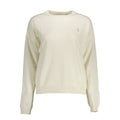 U.S. POLO ASSN. White Polyamide Women's Sweater