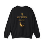Scorpio Moon Cat Crewneck Sweatshirt