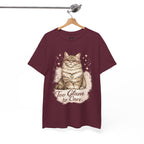 Too Glam to Care Cat Graphic T-Shirt