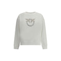 PINKO White Cotton Sweatshirt