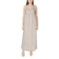 Only Beige Recycled Polyester Long Dress