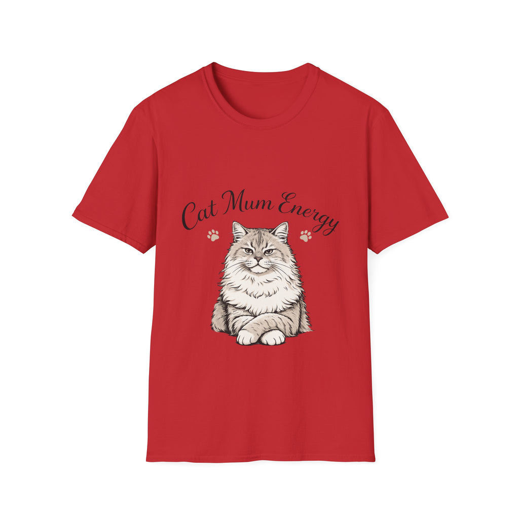 Cat Mum Energy T-Shirt