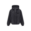 Ganni Black Nylon Shell Jacket