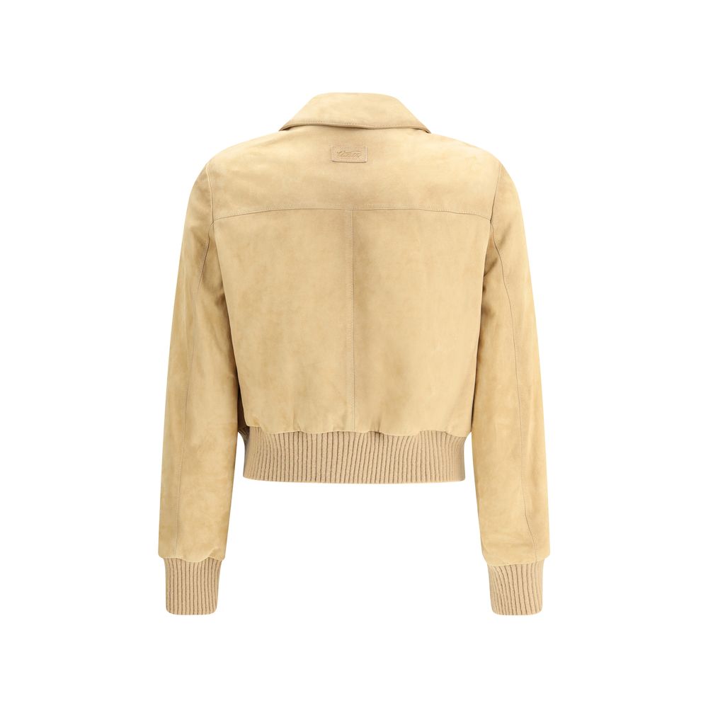 Valstar Beige Leather Jacket