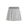 Brunello Cucinelli White Polyester Mini Skirt