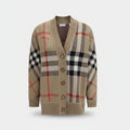 Burberry Beige Polyester Cardigan