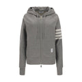 Thom Browne Gray Cotton Sweatshirt