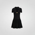 Balmain Black Viscose Casual Dress